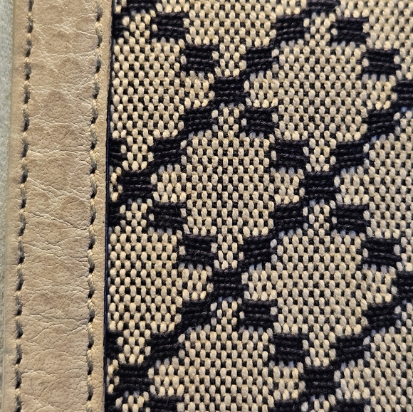 GUCCI DIAMANTE Zip Around Wallet Bamboo Tassel Silver Satin - Picture 12 of 16